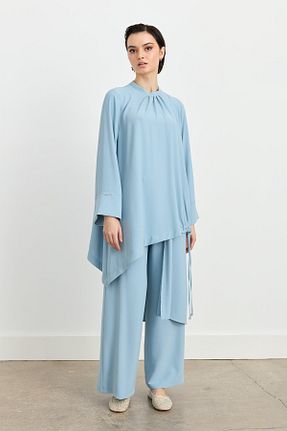 ست بالاتنه و پائین تنه حجاب رنگی زنانه رگولار Nihan - کد 950633117