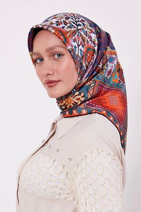 روسری رنگی پلی استر Levidor - کد 950646479