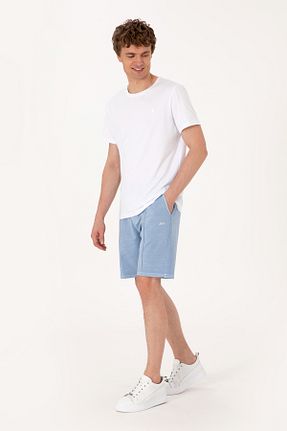 شلوارک و برمودا آبی مردانه Relaxed U.S. Polo Assn. - کد 950663909