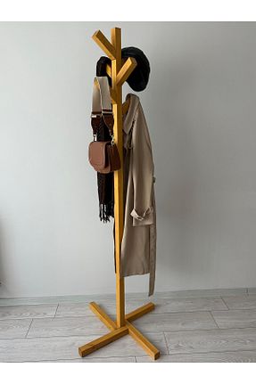 قفسه کت نارنجی چوب Elegans atölye - کد 950682173