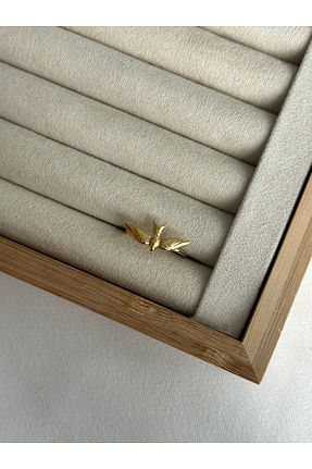 انگشتر استیل (فولاد) متالیک زنانه استیل (فولاد) ringbox - کد 950680422