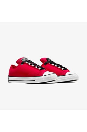 کفش اسنیکر قرمز زنانه بند دار Converse - کد 902060482