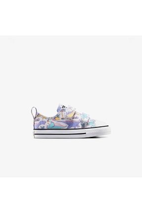 کفش اسنیکر سفید بچه گانه بند دار Converse - کد 948339370