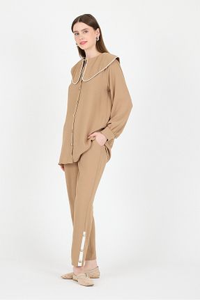 ست بالاتنه و پائین تنه رنگی زنانه بافتنی Rays - کد 950904404
