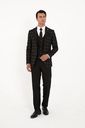 کت و شلوار مشکی مردانه یقه نوک تیز The Tailor Classics - کد 951942698