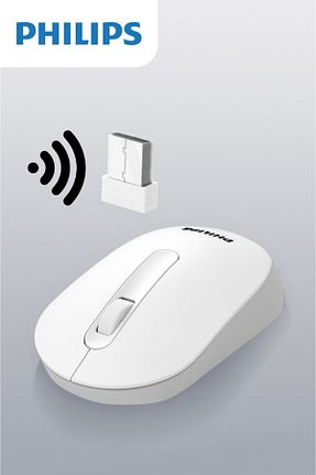 ماوس سفید Philips - کد 951115921