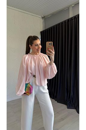 بلوز رنگی زنانه رگولار elif teke - کد 951138363