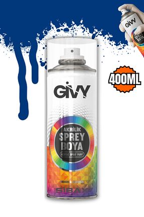 رنگ اسپری سرمه ای GİVY - کد 951748525