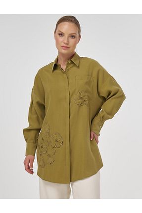 تونیک حجاب قهوه ای زنانه بافتنی Kayra - کد 951273656