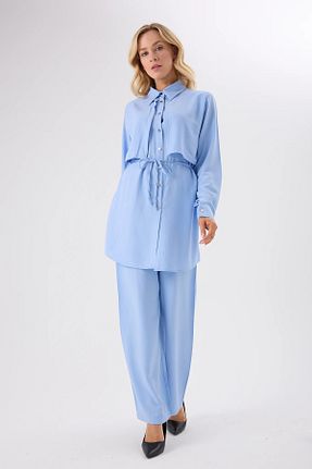 ست بالاتنه و پائین تنه رنگی زنانه بافتنی sernoy lomera - کد 951288346