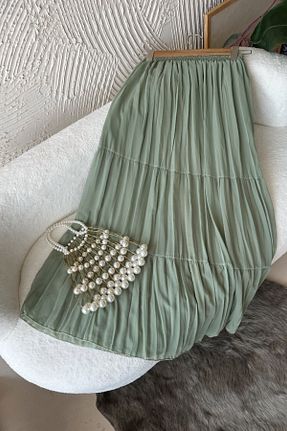 دامن رنگی زنانه پلی استر Poliyance - کد 951289096