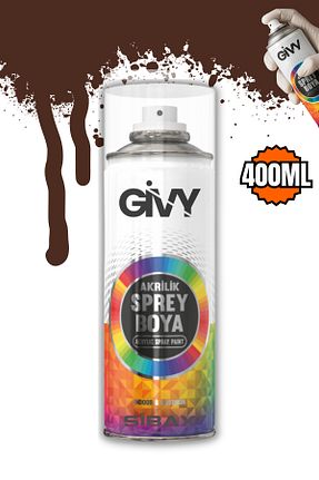 رنگ اسپری قهوه ای GİVY - کد 951774330
