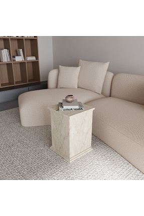 میز عسلی بژ Suntalam ALONEX HOME - کد 951534655