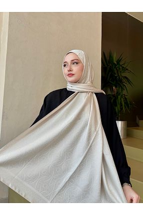 شال بژ زنانه hijabchi - کد 951546055
