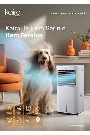 کولر پرتابل سفید گارانتی وارد کننده Kaira - کد 945462040