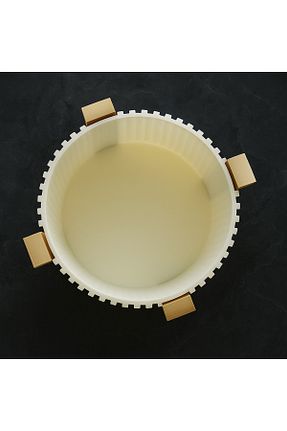 گلدان سفید پلاستیک Nova lab - کد 946031976
