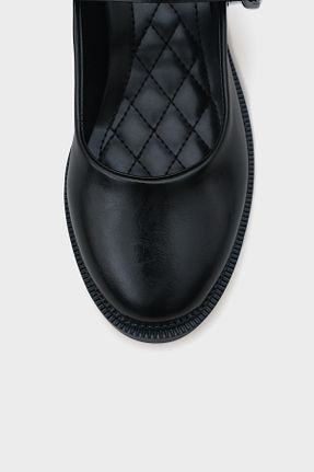 کفش لوفر مشکی زنانه چرم مصنوعی Capone Outfitters - کد 897884847