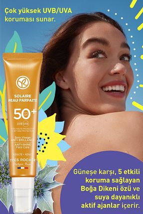 کرم ضد آفتاب صورت SPF 50 + Yves Rocher - کد 103197913