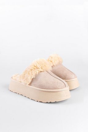 دمپائی بژ زنانه چرم مصنوعی Capone Outfitters - کد 860274952
