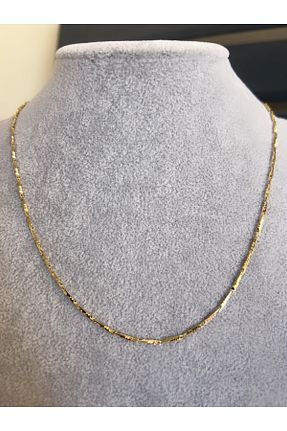 گردنبند استیل ( فولاد ) زرد زنانه استیل ضد زنگ XUPING JEWELRY - کد 938670279