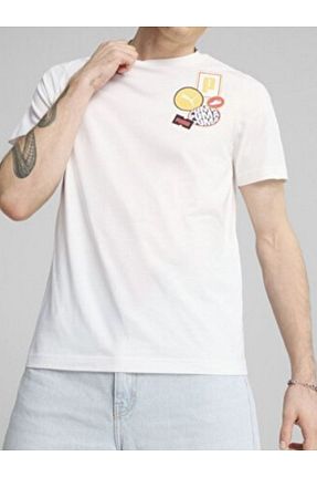 تیشرت اسپرت بنفش زنانه رگولار Puma - کد 886843969