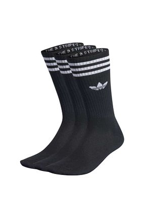 جوراب مشکی زنانه پنبه ای adidas - کد 759921193