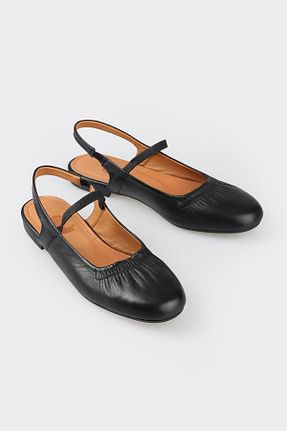 بابت مشکی زنانه چرم خالص Elle - کد 824586167