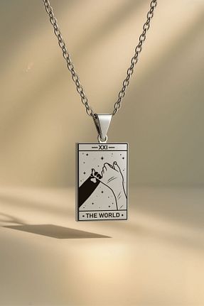گردنبند استیل ( فولاد ) زنانه استیل ضد زنگ ArtinArt - کد 762058185
