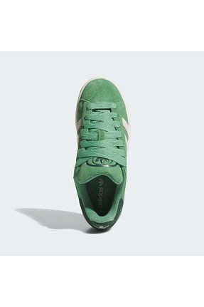 کفش اسنیکر سبز زنانه بند دار adidas - کد 853534929
