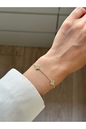 دستبند استیل (فولاد) زرد زنانه استیل (فولاد) YOUES JEWELRY - کد 930156823