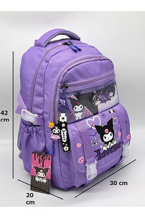 کیف مدرسه بنفش بچه گانه پارچه ای Çınka Bags - کد 906351079