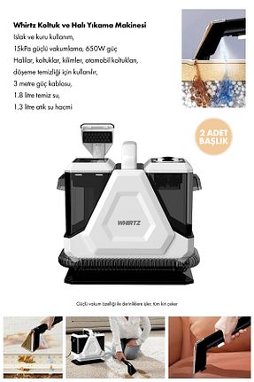 ماشین قالیشویی سفید Whirtz - کد 936509065