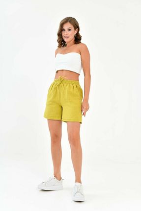شلوارک و برمودا سبز زنانه Relaxed Butik - کد 839482905