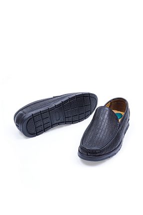 کفش کژوال مشکی مردانه چرم خالص Vantaggio - کد 921620600