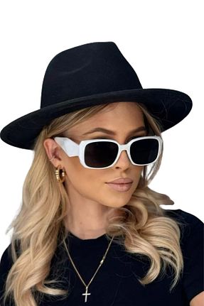 عینک آفتابی قهوه ای زنانه UV400 STAOOM - کد 450583306