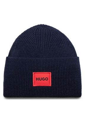 کلاه پشمی سفید زنانه اکریلیک HUGO - کد 869547341