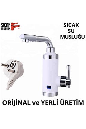 آب جوش و کتری سفید 3000 W Sıcak Musluk - کد 42929002