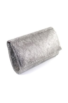 کیف مجلسی متالیک زنانه پارچه ای KEEBA - کد 937574168