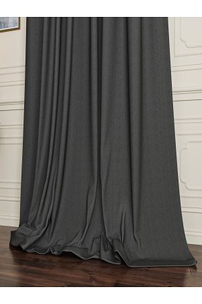 پرده زمینه طوسی پلی استر OnyxHome - کد 455960194