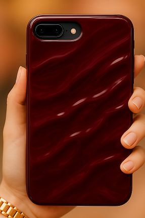 کاور و قاب زرشکی iPhone 7 Plus Fibaks - کد 944516626