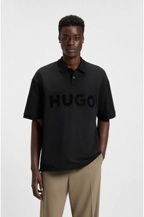 پولوشرت مشکی مردانه رگولار HUGO - کد 928437425