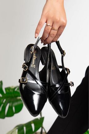 بابت مشکی زنانه چرم مصنوعی Bilalim Shoes - کد 902955869