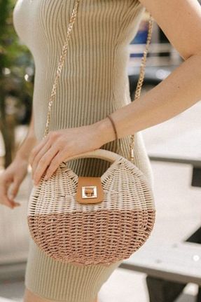 کیف پورتفوی و کلاچ قهوه ای زنانه FASHION COCKTAIL - کد 689212134