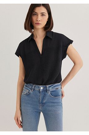 بلوز طوسی زنانه ساده Mavi - کد 823860622