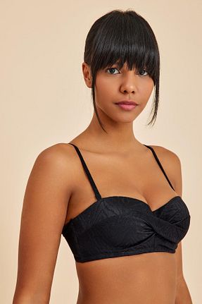 بالاتنه بیکینی مشکی زنانه ساده Amarelle - کد 925776299