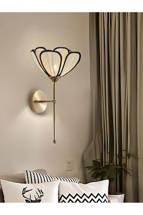 چراغ دیواری زرد فلزی burenze - کد 946582966