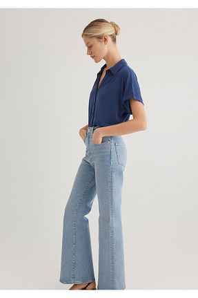 تیشرت آبی زنانه رگولار Mavi - کد 660179054