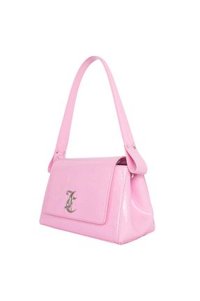 کیف دوشی صورتی زنانه چرم مصنوعی Juicy Couture - کد 925123812