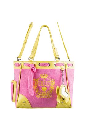 کیف دوشی رنگی زنانه چرم مصنوعی Juicy Couture - کد 940754273