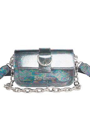 کیف دوشی بژ زنانه چرم مصنوعی Juicy Couture - کد 925137925